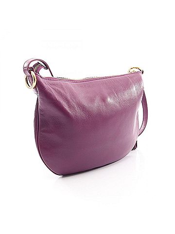 Loewe Loewe Anagram Shoulder Bag/Handbag, Leather, Women's, Purple (view 2)