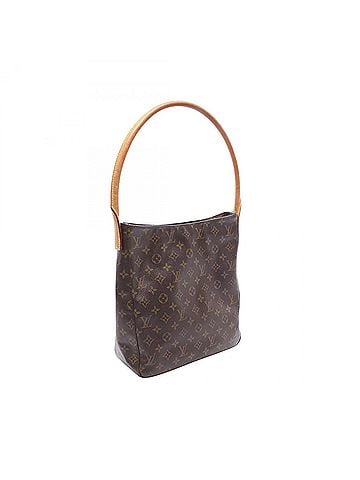 Louis Vuitton Louis Vuitton Looping GM Monogram Shoulder Bag/Handbag, Coated Canvas and Leather, Women's, Brown, M51145 (view 2)