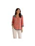 J. McLaughlin Print Multi Color Pink Blue White 3/4 Sleeve Blouse Size S - photo 1