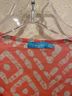 J. McLaughlin Print Multi Color Pink Blue White 3/4 Sleeve Blouse Size S - photo 4