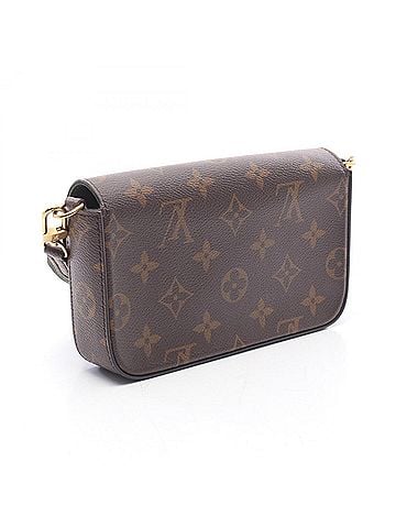 Louis Vuitton Louis Vuitton Multi Pochette Felicie Monogram Shoulder Bag/Handbag, Coated Canvas, Women's, Brown/Green, M80091 (view 2)