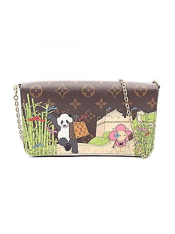 Louis Vuitton Louis Vuitton Pochette Felicie Monogram Vivienne Shoulder Bag/Handbag, Coated Canvas, Vivienne, Women's, Brown/Multicolor, M80992 (view 1)