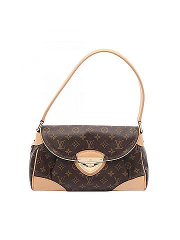 Louis Vuitton Louis Vuitton Beverly MM Monogram Shoulder Bag/Handbag, Coated Canvas and Leather, Women's, Brown, M40121 (view 1)