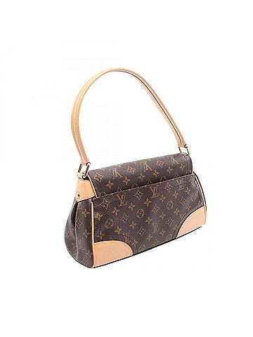 Louis Vuitton Louis Vuitton Beverly MM Monogram Shoulder Bag/Handbag, Coated Canvas and Leather, Women's, Brown, M40121 (view 2)