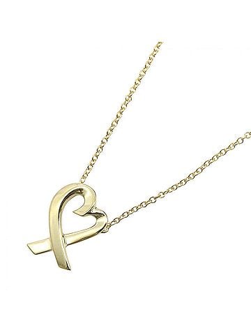 Tiffany & Co. Tiffany &amp; Co. Loving Heart Necklace, 18K (Yellow Gold), Women's Jewelry, Gold Tone (view 1)