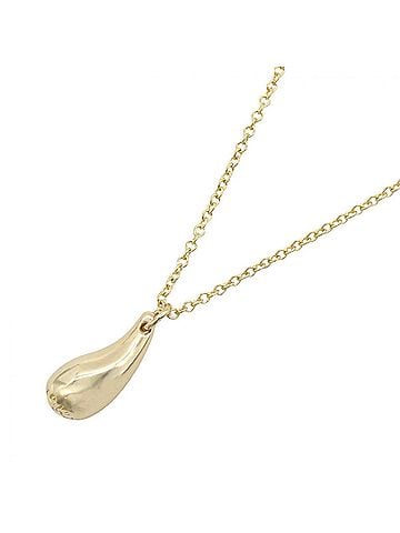 Tiffany & Co. Tiffany &amp; Co. Teardrop Necklace, 18K (Yellow Gold), Women's Jewelry, Gold Tone (view 1)