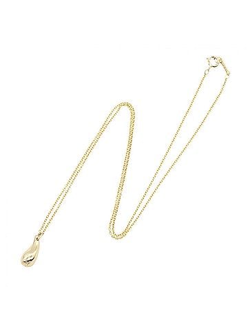 Tiffany & Co. Tiffany &amp; Co. Teardrop Necklace, 18K (Yellow Gold), Women's Jewelry, Gold Tone (view 2)