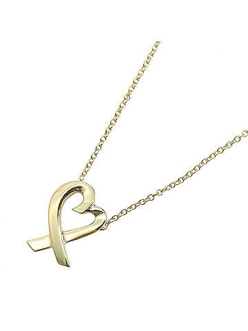 Tiffany & Co. Tiffany &amp; Co. Loving Heart Necklace, 18K (Yellow Gold), Women's Jewelry, Gold Tone (view 1)