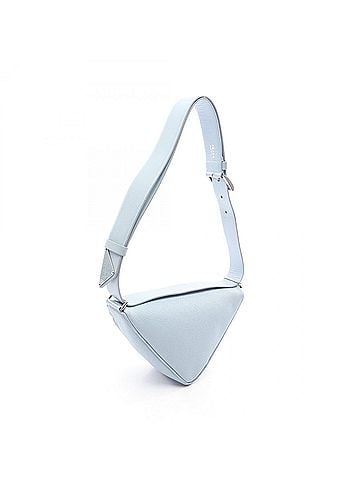 Prada Prada Saffiano Leather Shoulder Bag/Handbag, Blue, 2VL039 (view 2)