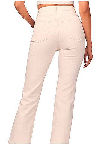 Abercrombie & Fitch The Ankle Straight Jeans (view 2)
