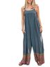 Natural Life 100% Rayon Floral Jumpsuit Size S - photo 1
