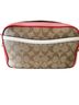 Coach Multi Color Brown Red Pink Leather Crossbody Bag One size - photo 2