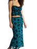 No Boundaries Floral Teal Casual Skirt Size L - photo 1