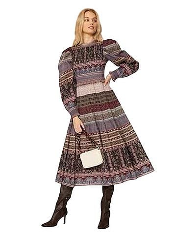 Sea New York Brooke Border Smocked Dress Casual Dress (view 1)