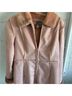 Forever 21 100% Polyester 80% Acrylic Pink Tan Faux Fur Jacket Size L - photo 4