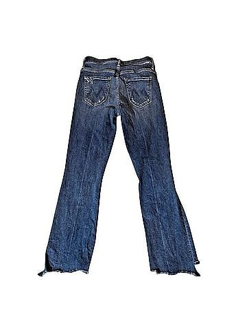 Mother The Insider Crop Step Chew Jeans (view 2)