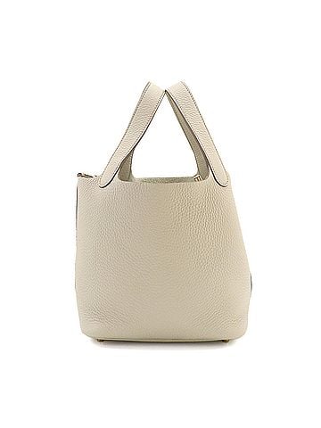 Piko Piko Hermes Picotin Lock 18 PM Handbag, Taurillon Clemence Leather, Gold Hardware, U Stamp. (view 1)