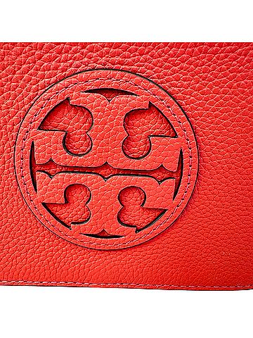 Tory Burch Tory Burch Mini Miller Crossbody Bag in Red Leather (view 2)