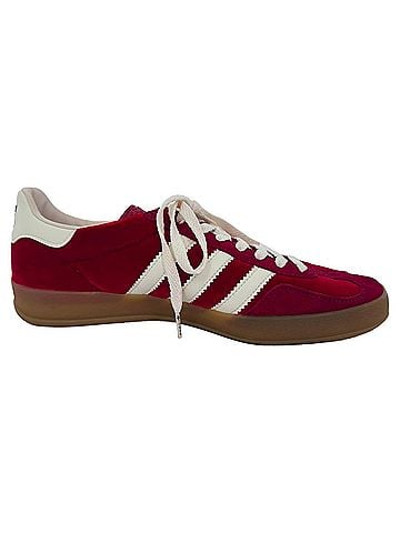 Gucci Adidas x Gucci Gazelle Sneakers in Burgundy Suede (view 1)