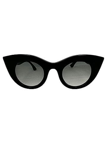 Thierry Lasry Thierry Lasry Melancoly 101 Cat-Eye Sunglasses in Black Acetate (view 1)