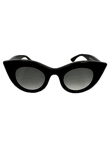Thierry Lasry Thierry Lasry Melancoly 101 Cat-Eye Sunglasses in Black Acetate (view 2)