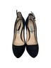Prada 100% Suede Black Prada Ankle Strap Platform Pumps in Black Suede Size EU 38 - photo 3