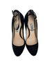 Prada 100% Suede Black Prada Ankle Strap Platform Pumps in Black Suede Size EU 38 - photo 4