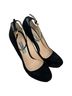Prada 100% Suede Black Prada Ankle Strap Platform Pumps in Black Suede Size EU 38 - photo 5