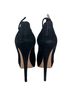 Prada 100% Suede Black Prada Ankle Strap Platform Pumps in Black Suede Size EU 38 - photo 15