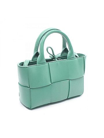 Bottega Veneta Bottega Veneta Candy Arco Tote 2-Way Bag Handbag Leather Women's Green (view 2)