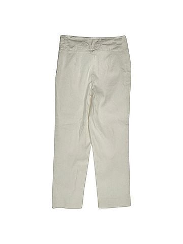 Chanel Chanel Straight Leg Trousers in Ivory Cotton (view 1)