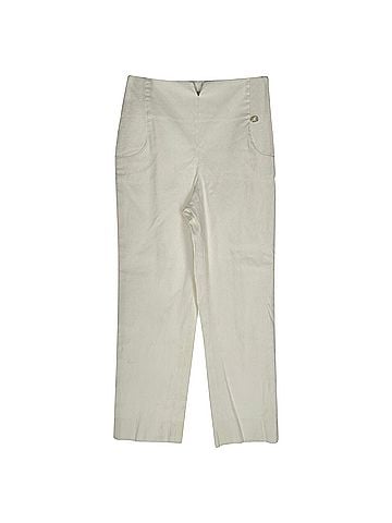 Chanel Chanel Straight Leg Trousers in Ivory Cotton (view 2)
