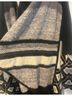 Vince. Color Block Black White Gray Wool Cardigan Size S - photo 5
