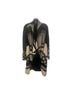 Vince. Color Block Black White Gray Wool Cardigan Size S - photo 1