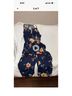 Studio Floral Multi Color Blue Jumpsuit Size XL - photo 4