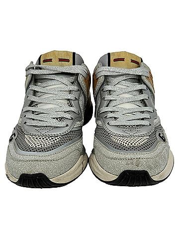 Gucci Gucci Ultrapace Low Top Sneakers in Silver Glitter (view 2)