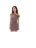 STAUD Stripes Brown Cocktail Dress Size 4 - photo 1
