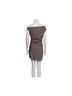 STAUD Stripes Brown Cocktail Dress Size 4 - photo 2