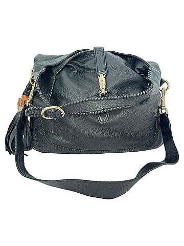 Gucci Gucci Large New Jackie Shoulder Bag in Black Leather (view 1)