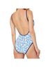Lilly Pulitzer Floral Blue White One Piece Swimsuit Size 12 - photo 3