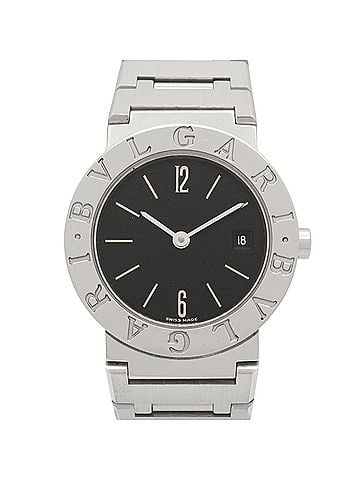 Bvlgari Bulgari BVLGARI Watch Stainless Steel Ladies Black BB26SSD (view 1)