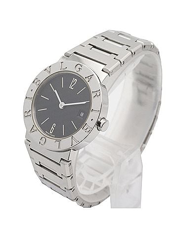 Bvlgari Bulgari BVLGARI Watch Stainless Steel Ladies Black BB26SSD (view 2)