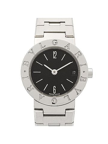 Bvlgari Bulgari BVLGARI Watch Stainless Steel Ladies Black BB23SS (view 1)