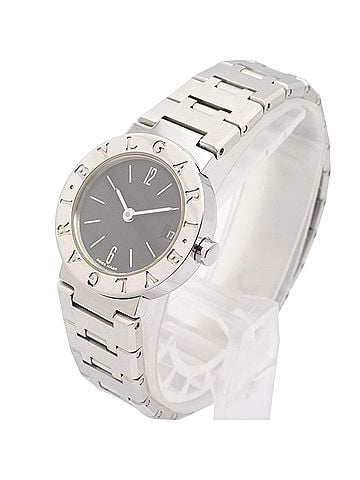 Bvlgari Bulgari BVLGARI Watch Stainless Steel Ladies Black BB23SS (view 2)