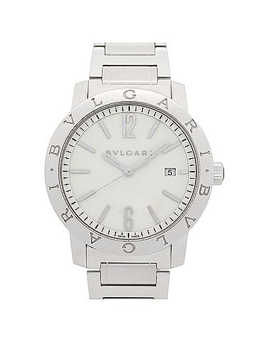 Bvlgari Bulgari BVLGARI Watch Stainless Steel Men's White BB41S (view 1)