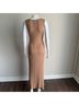 Reformation Tan Casual Dress Size S - photo 5