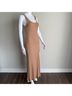 Reformation Tan Casual Dress Size S - photo 3