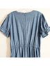 J.Crew 100% Cotton Blue Jumpsuit Size 10 (tall) - photo 7