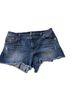 7 For All Mankind Blue Denim Shorts Size 30 - photo 1