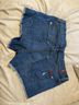 7 For All Mankind Blue Denim Shorts Size 30 - photo 3